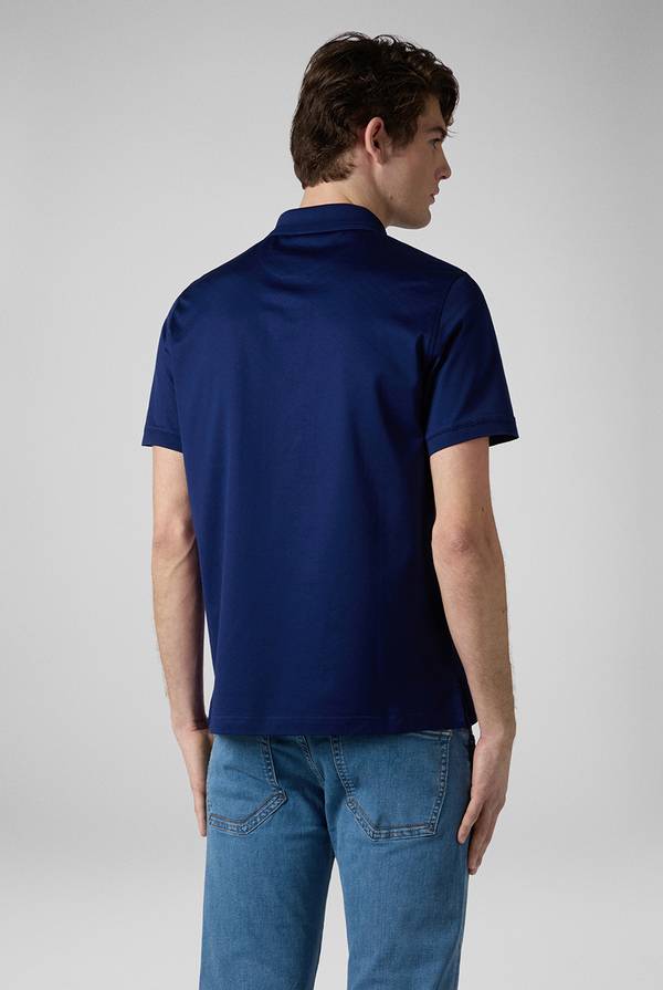 Pull Pal Zileri Polo con monogramma allover Qualità Garantita