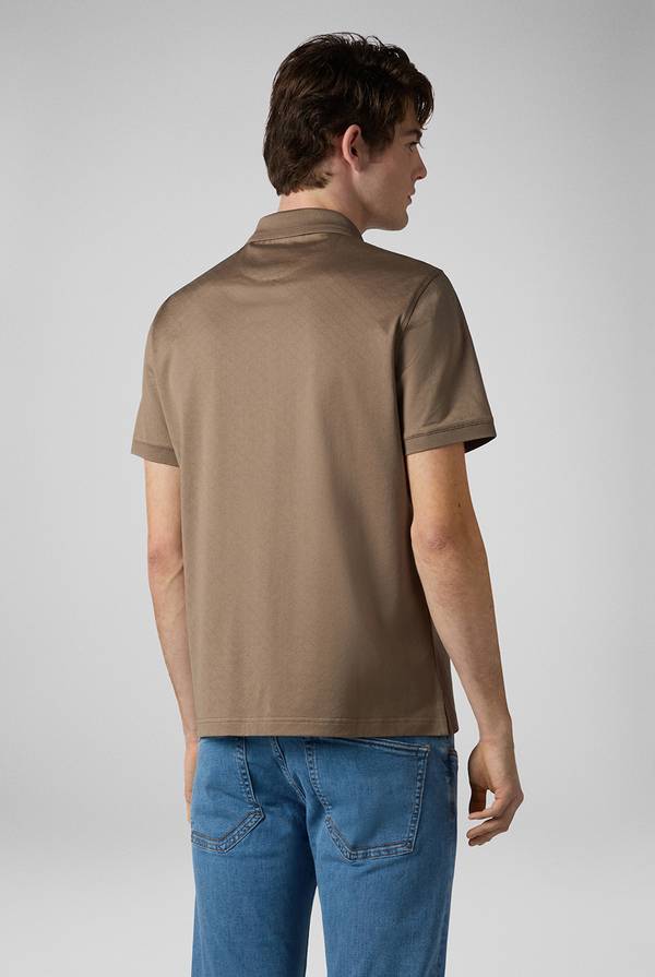 Pull Pal Zileri Polo con monogramma allover Negozi Online