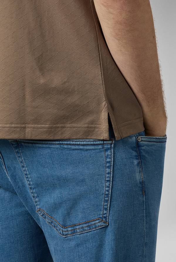 Pull Pal Zileri Polo con monogramma allover Negozi Online
