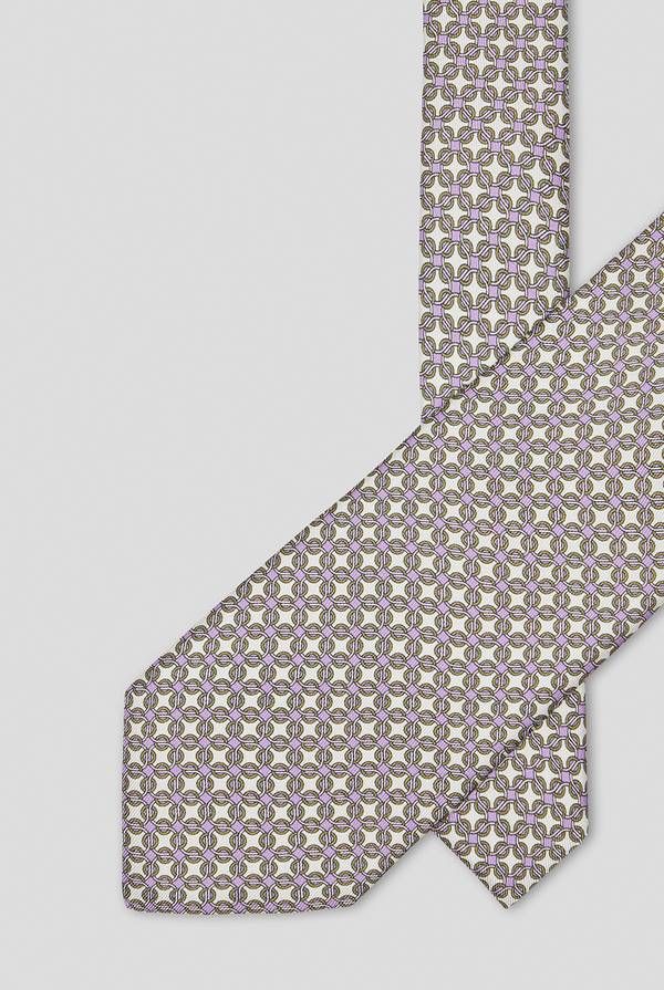 Pull Pal Zileri Cravatta in seta con stampa geometrica Offerta natalizia