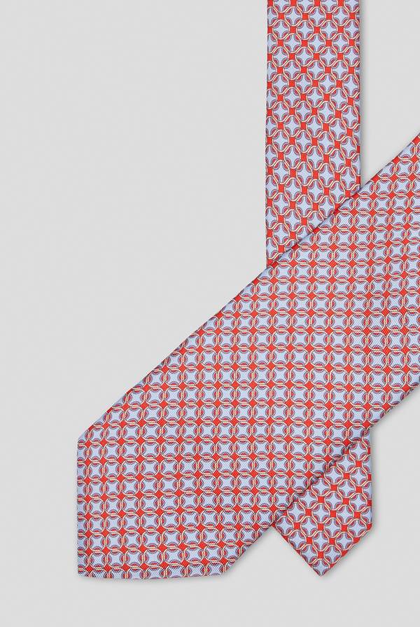 Pull Pal Zileri Cravatta in seta con stampa geometrica Offerta Pasqua