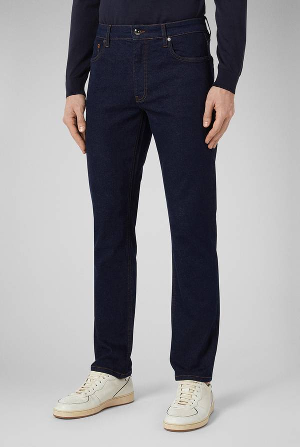 Pull Pal Zileri Denim lavaggio scuro Promozione temporanea