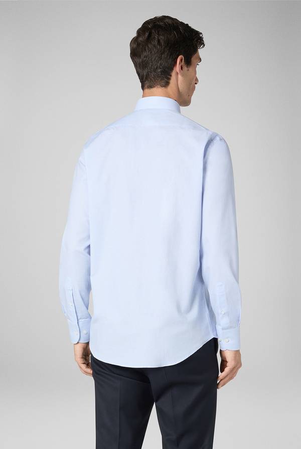 Pull Pal Zileri Camicia micro jacquard con collo Torino Sconti questo mese