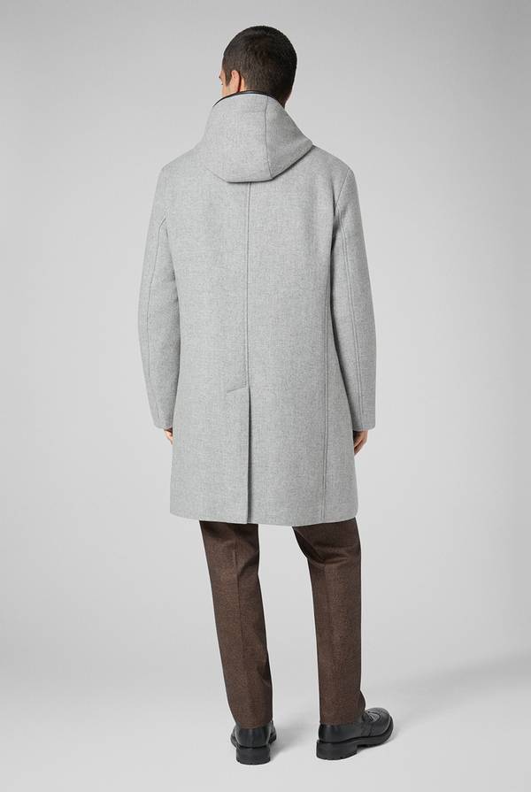 Pull Pal Zileri Car coat reversibile con dettagli in pelle Vendita