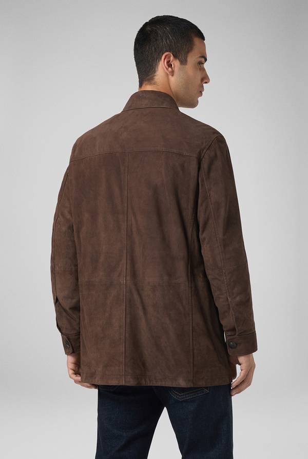 Pull Pal Zileri Field Jacket in camoscio Prezzo Ridotto