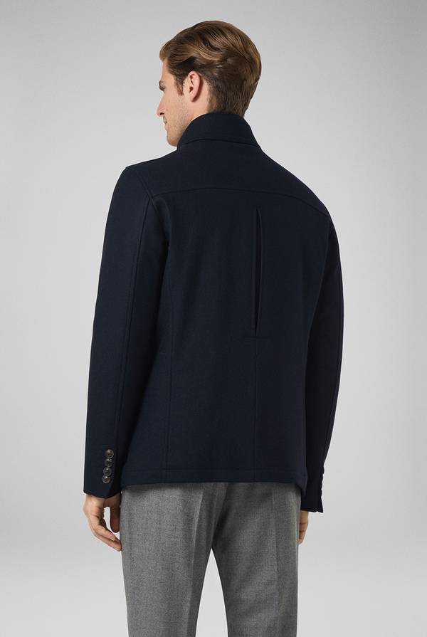 Pull Pal Zileri Field Jacket in lana tecnica resistente all'acqua Sconto