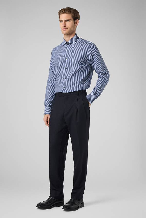Pull Pal Zileri Camicia con dettagli a contrasto Economico