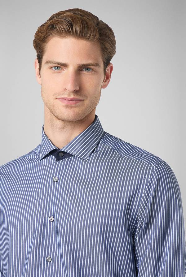 Pull Pal Zileri Camicia con dettagli a contrasto Economico