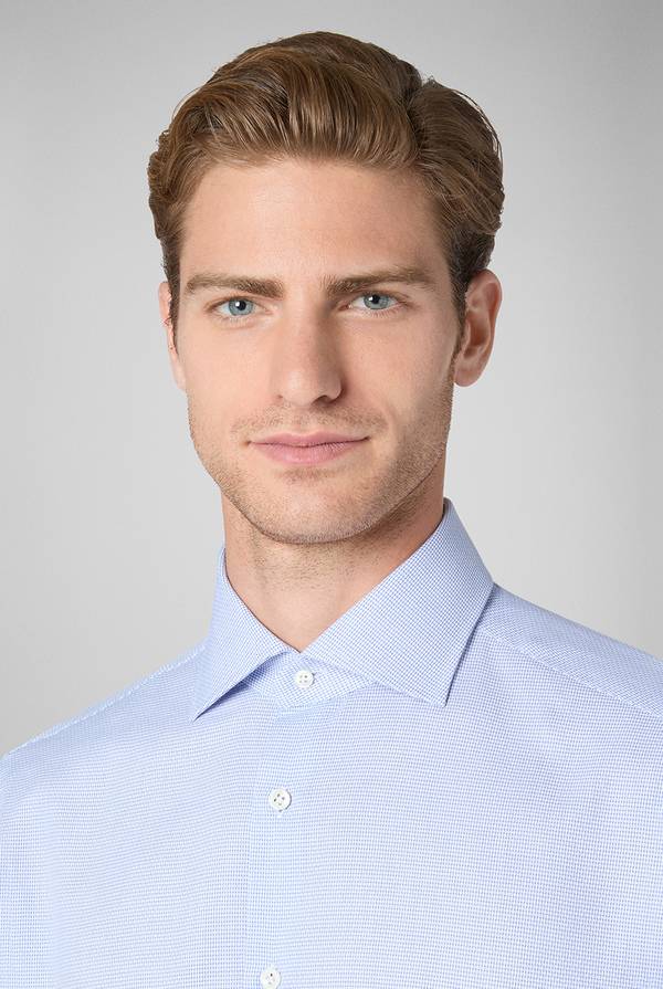 Pull Pal Zileri Camicia micro jacquard Outlet