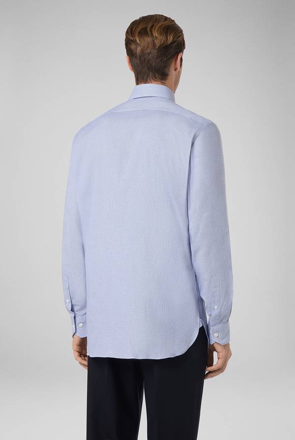 Pull Pal Zileri Camicia micro jacquard In Vendita