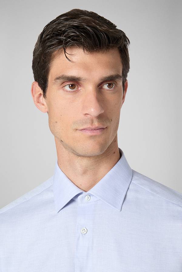 Pull Pal Zileri Camicia in cotone, viscosa e seta melange Sconto di tempo limitato