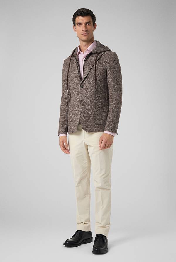 Pull Pal Zileri Camicia in cotone, viscosa e seta melange Negozio online di fabbrica