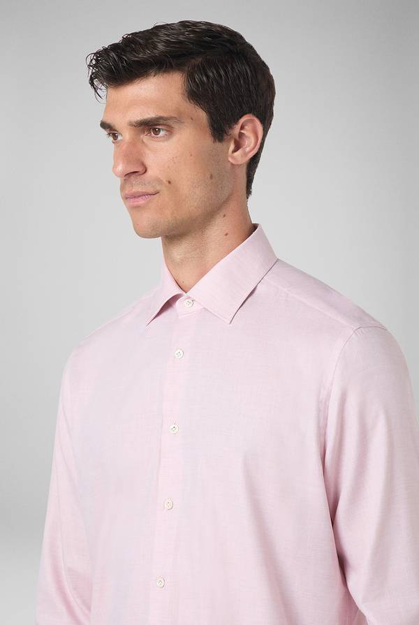 Pull Pal Zileri Camicia in cotone, viscosa e seta melange Negozio online di fabbrica