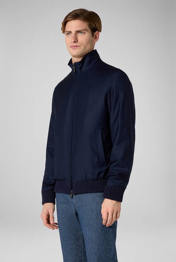 Pull Pal Zileri Bomber in lana resistente all'acqua Offerta esclusiva