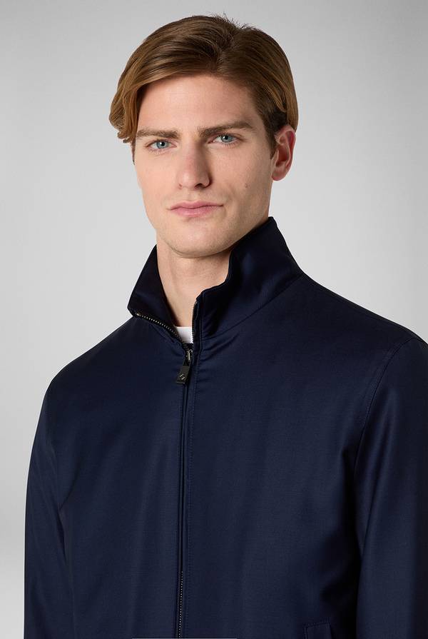 Pull Pal Zileri Bomber in lana resistente all'acqua Offerta esclusiva