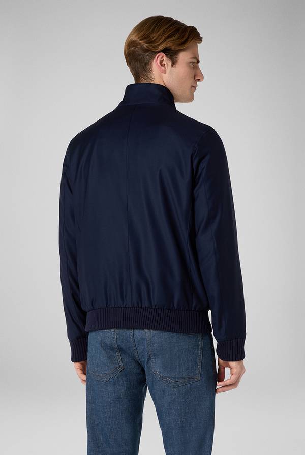 Pull Pal Zileri Bomber in lana resistente all'acqua Offerta esclusiva