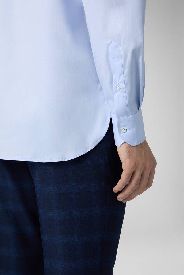Pull Pal Zileri Camicia in cotone con polsini da gemelli Enormi risparmi