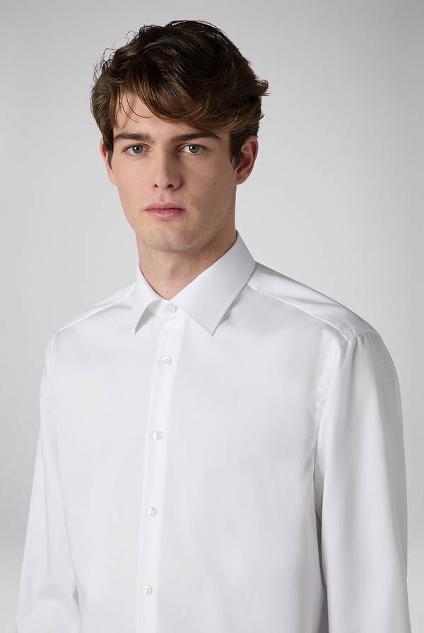 Pull Pal Zileri Camicia azzurra in cotone con collo Milano Prezzo basso