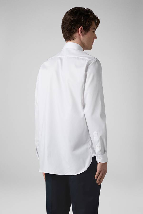 Pull Pal Zileri Camicia azzurra in cotone con collo Milano Prezzo basso