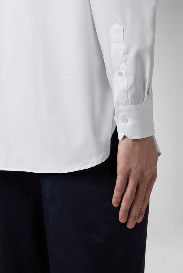 Pull Pal Zileri Camicia azzurra in cotone con collo Milano Prezzo basso