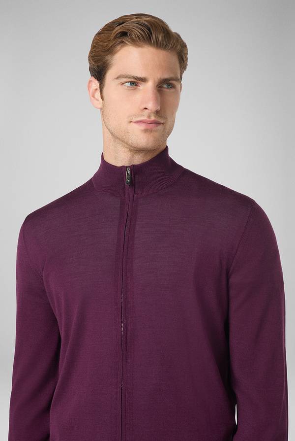 Pull Pal Zileri Cardigan in lana e seta Black Friday Prezzi