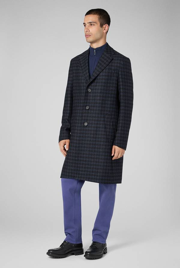 Pull Pal Zileri Cappotto pied de poule Duty-free