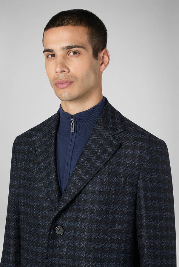 Pull Pal Zileri Cappotto pied de poule Duty-free