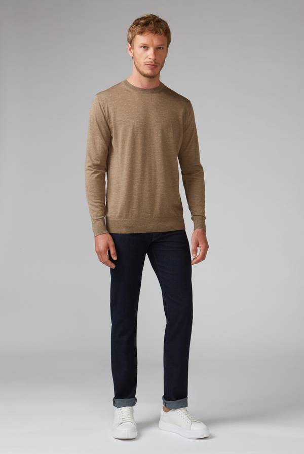 Pull Pal Zileri Denim Stone Washed 5 tasche Consegna Veloce