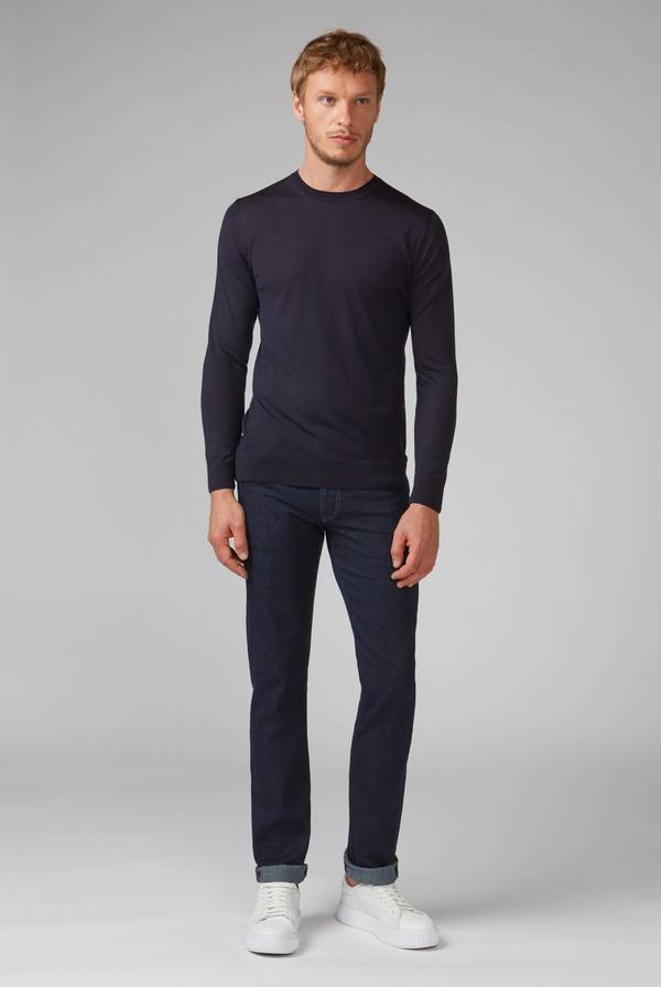 Pull Pal Zileri Maglia girocollo finezza 18 Shopping Online