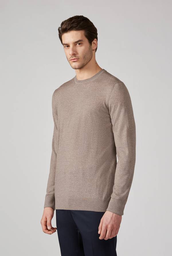 Pull Pal Zileri Maglia girocollo finezza 18 Affare Del Giorno