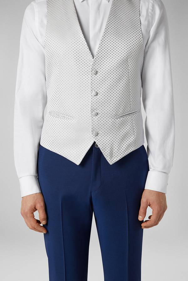 Pull Pal Zileri Gilet in satin della linea Cerimonia con allacciatura a quattro bottoni Saldi