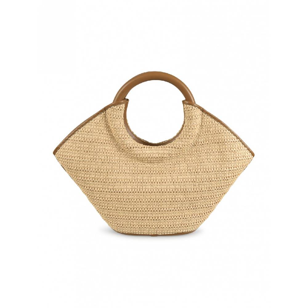 HEREU Borsa cabassa raffia Saldi Di Fabbrica