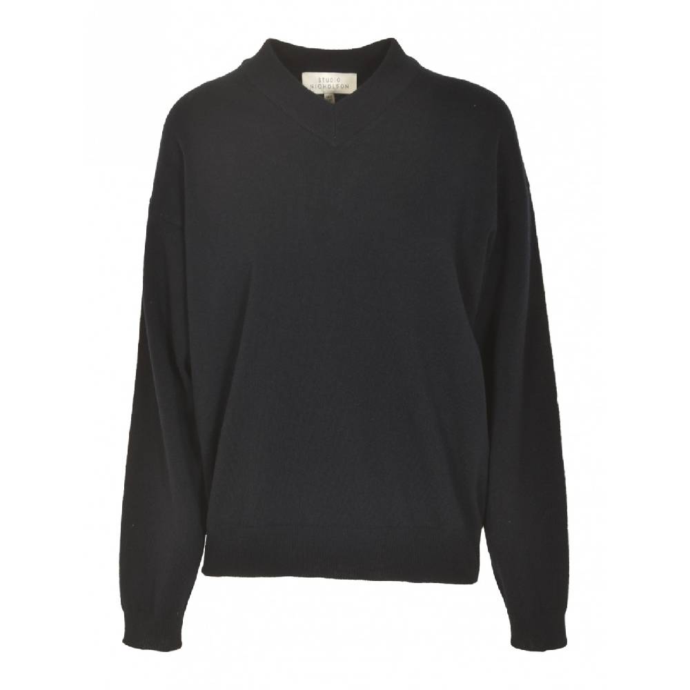 STUDIO NICHOLSON Maglia scollo v over In Vendita
