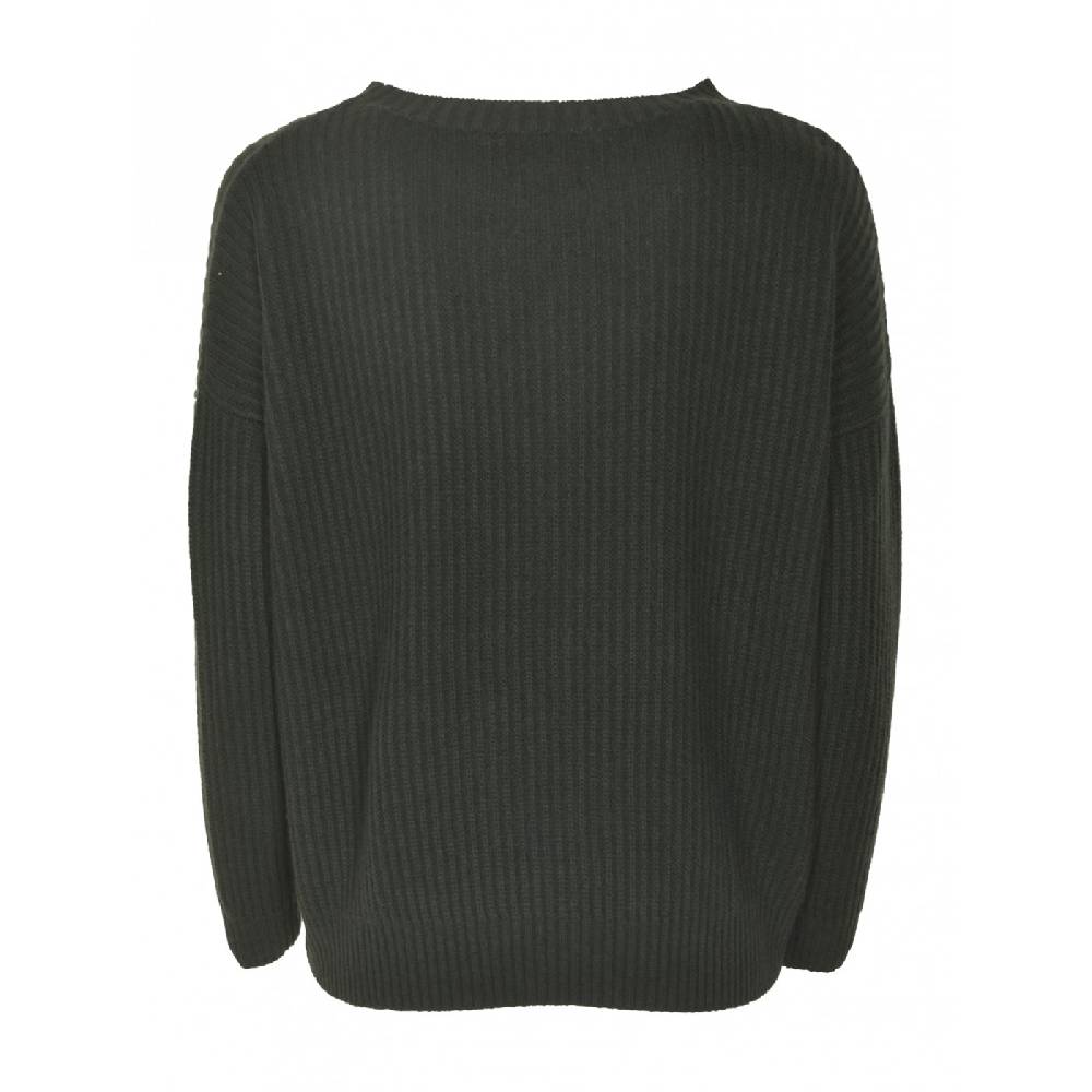F CASHMERE Maglia girocollo costa inglese Offerte