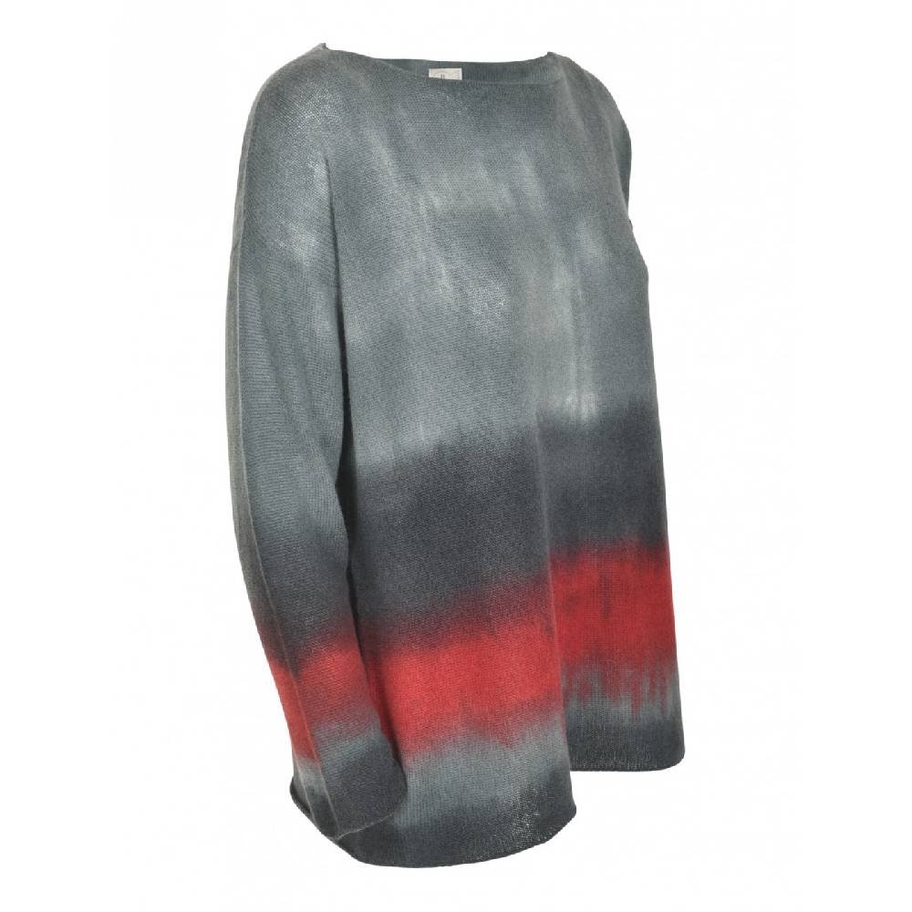 F CASHMERE Maglia girocollo scollo barchetta Soddisfazione Garantita