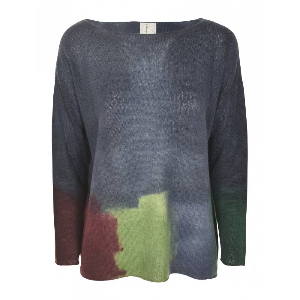 F CASHMERE Maglia girocollo scollo barchetta Affare Del Giorno