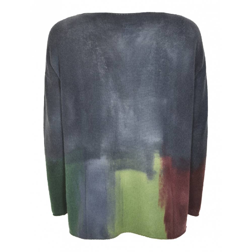 F CASHMERE Maglia girocollo scollo barchetta Affare Del Giorno
