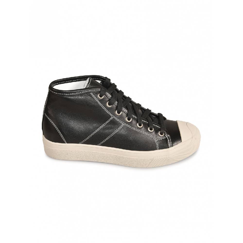 SOFIE D&#039;HOORE Sneakers alta con rialzo interno 3 cm Italy