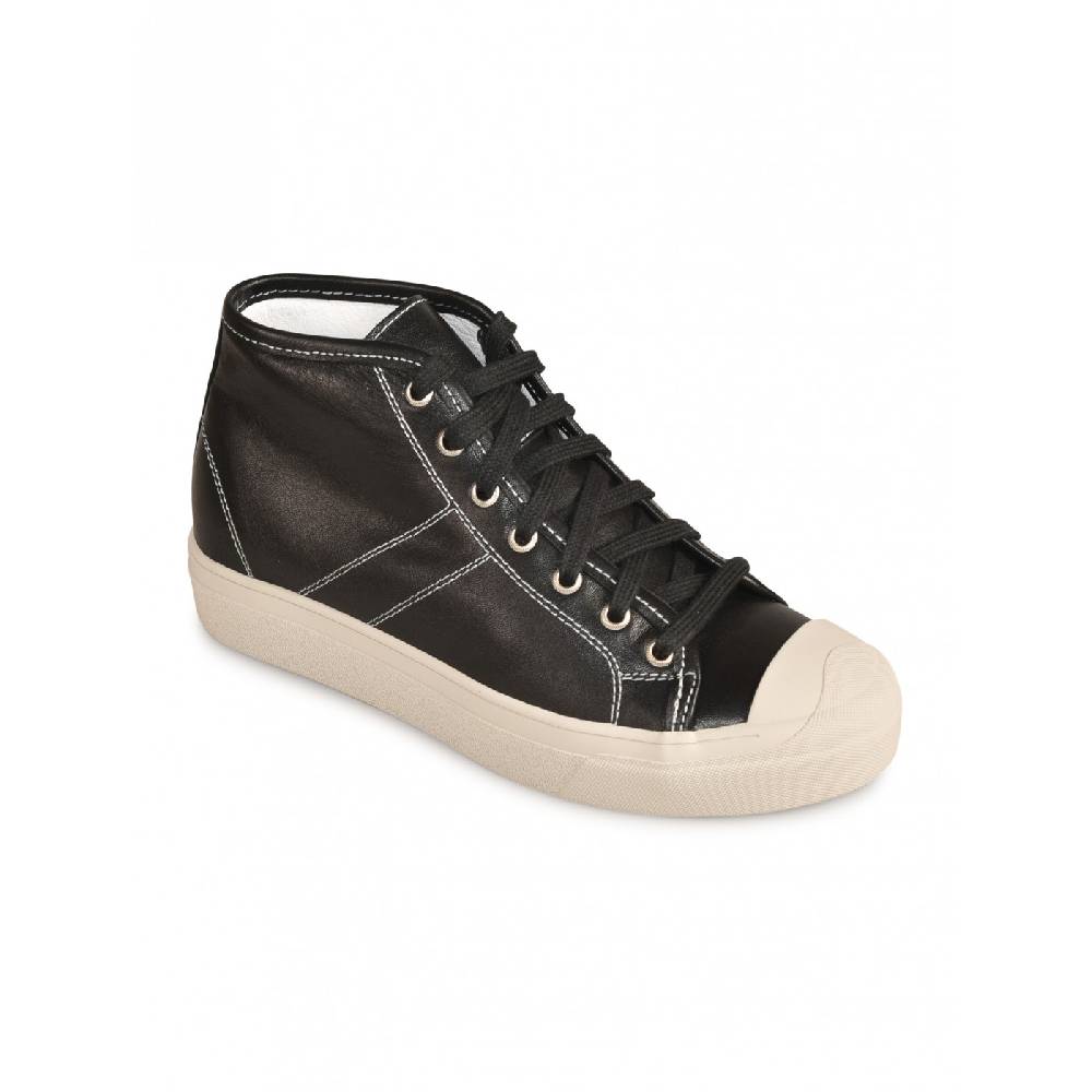 SOFIE D&#039;HOORE Sneakers alta con rialzo interno 3 cm Italy