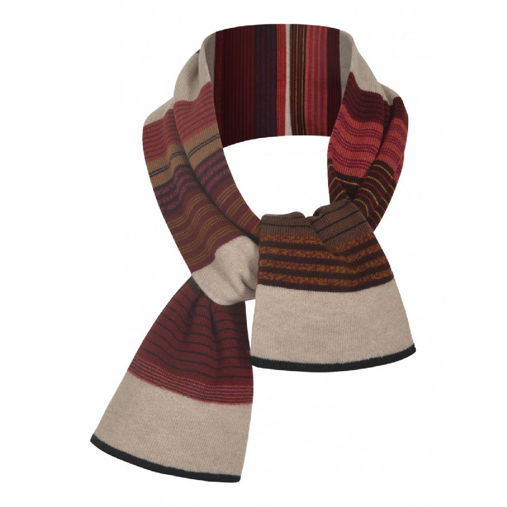DE CLERCQ Sciarpa multirighe 2025