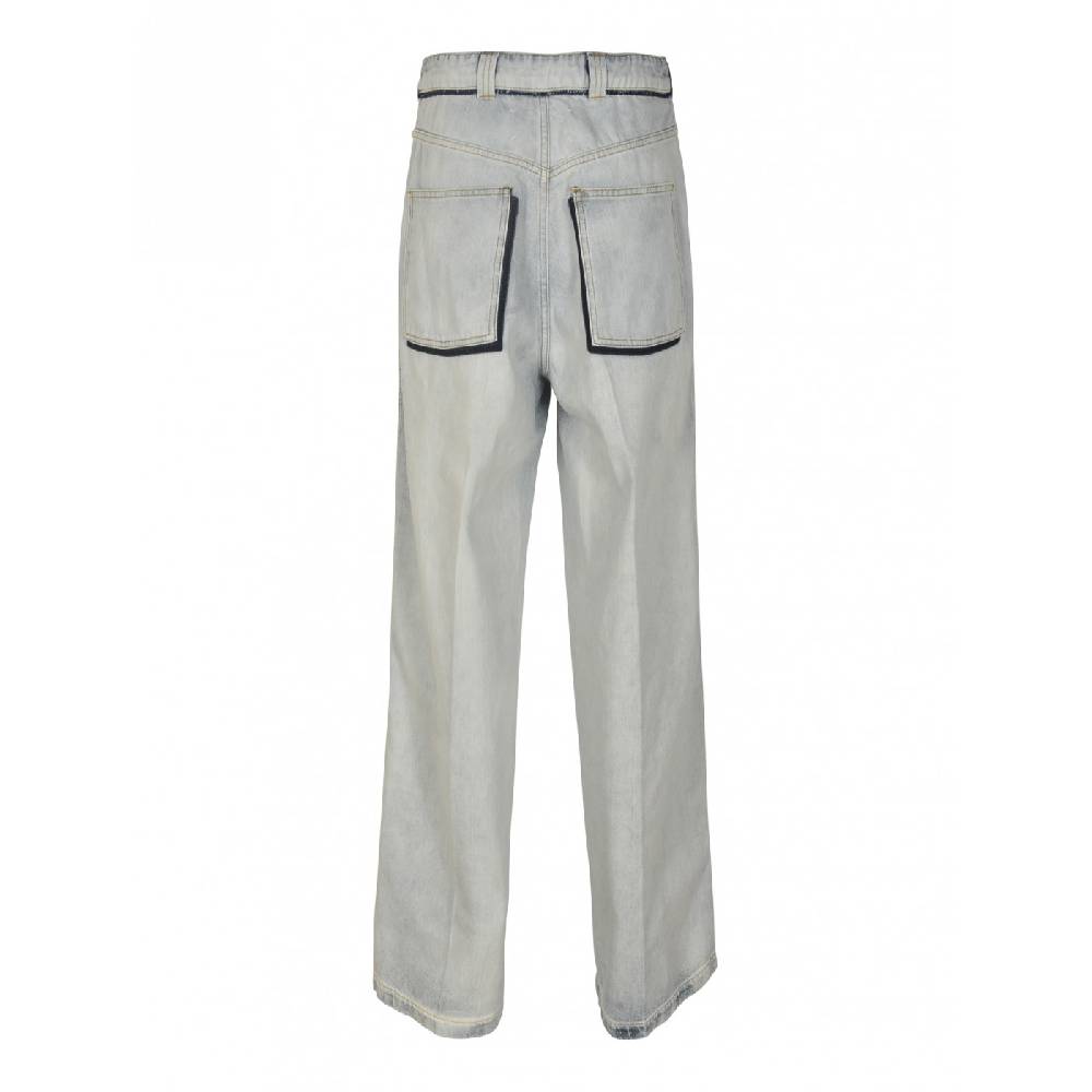 MAISON MARGIELA Jeans over con pences gamba larga Vendite stagionali