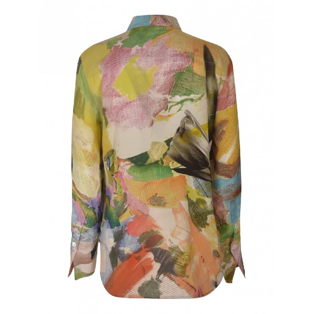 PAUL SMITH Camicia fantasia polso alto Grandi sconti