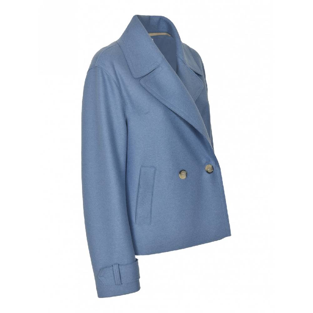 HARRIS WHARF LONDON Peacoat Ultimi tre giorni