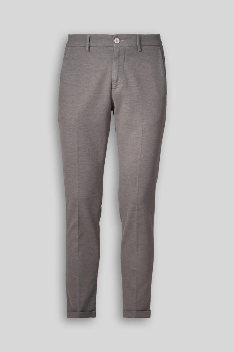 Luca Bertelli Pantalone in tessuto a nido d’ape Italy