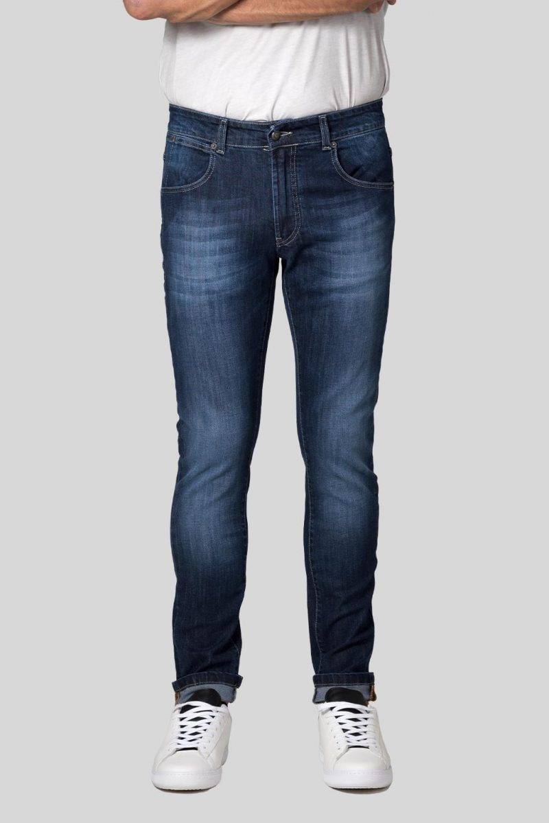 Luca Bertelli Jeans stone washed scuro Pezzi Unici