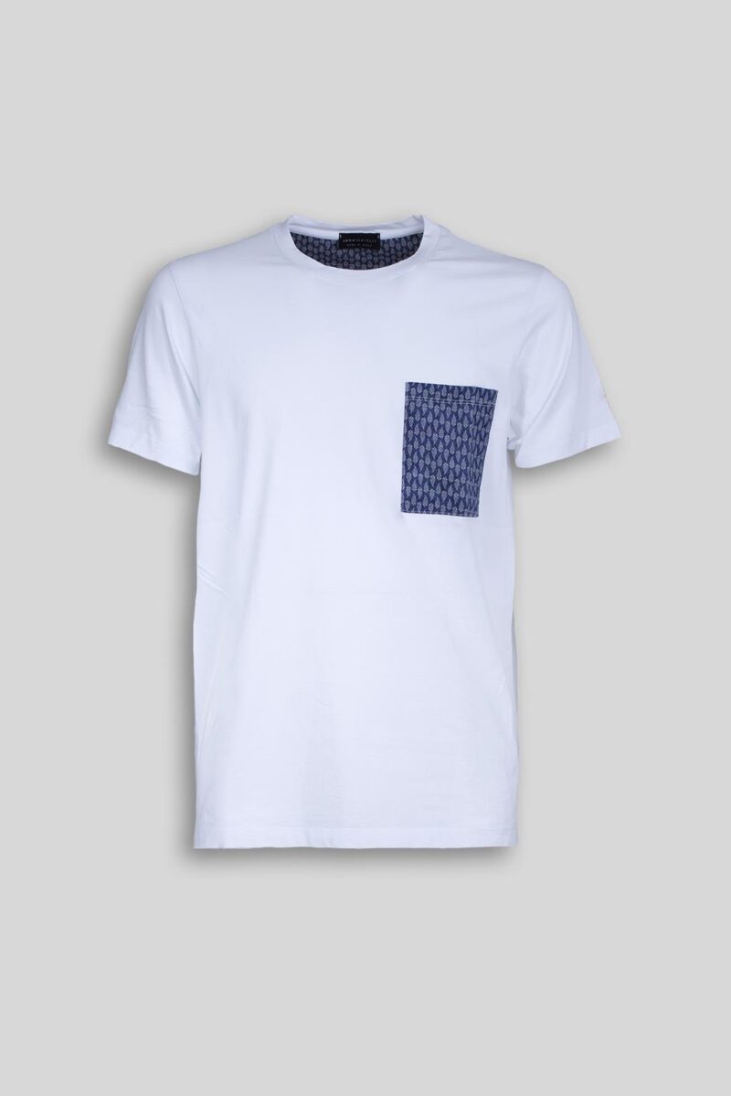 Luca Bertelli T-shirt con taschino Acquista Ora