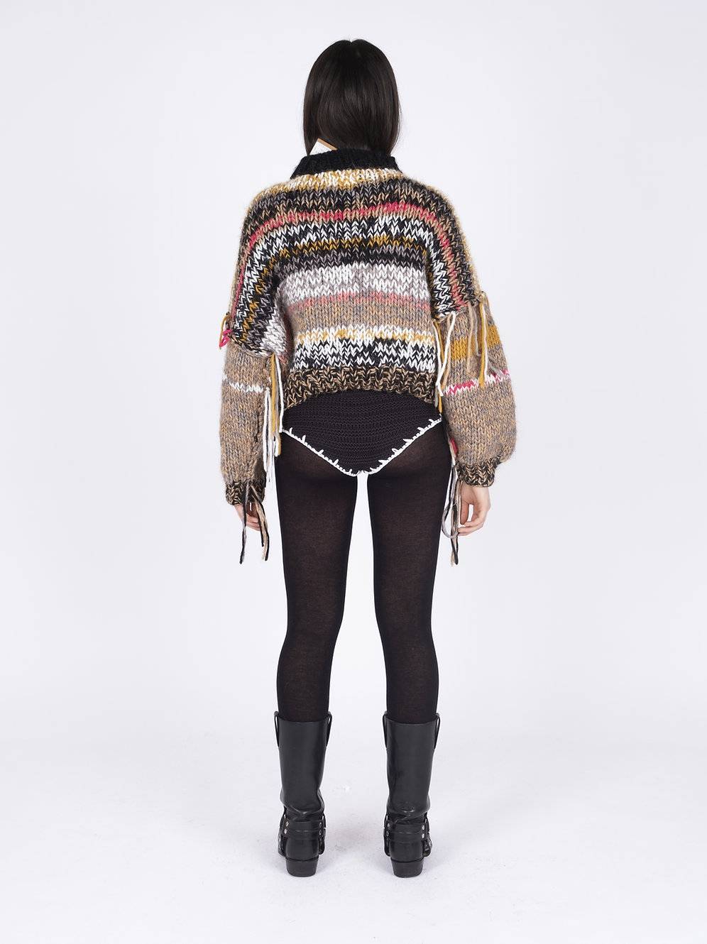 Of Handmade PURE RANDOM SWEATER ofhandmade Vendita calda