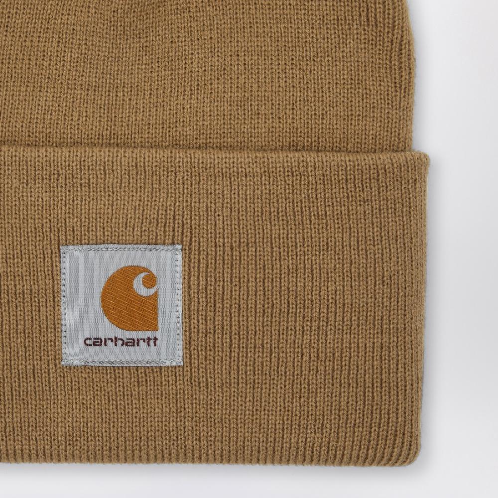 Carhartt WIP Cuffia beige con patch logo Online Outlet