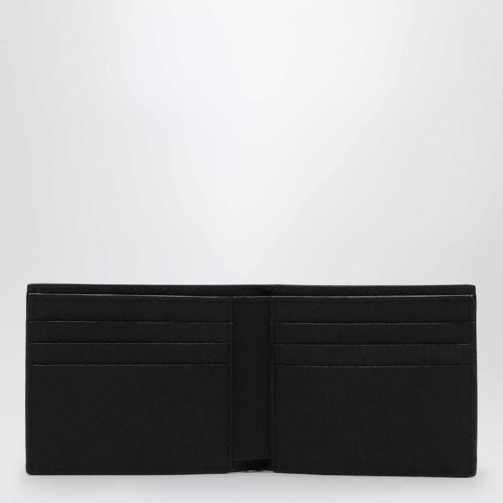 Off-Whiteu2122 Portafoglio bi-fold basketball nero in pelle Offerte speciali