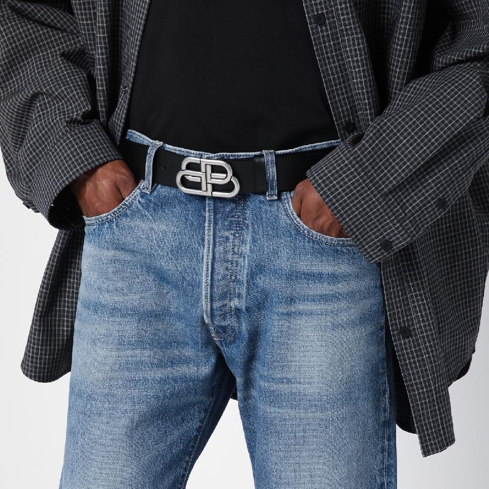 Balenciaga Cintura BB Extra Large nera in pelle di vitello Ultimi due giorni